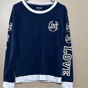 On Fire womens Love Long sleeve shirt size large